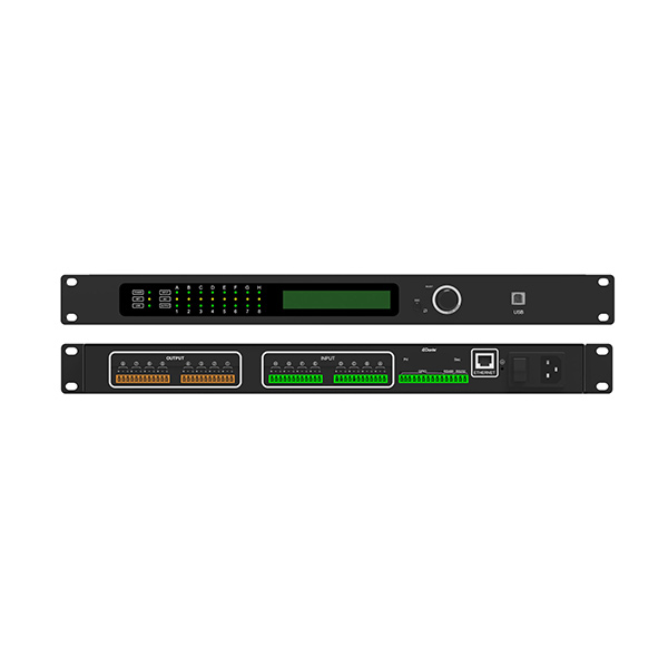 Dp8001 8 चैनल कॉन्फ्रेंस ऑडियो प्रोसेसर